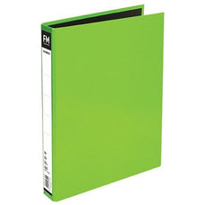 FM A4 Vivid Ring Binder 2/26 Lime Green CX172300