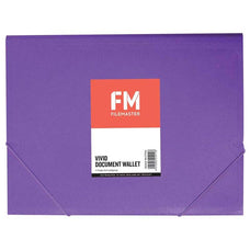 FM Document Wallet Vivid Purple Passion A4 CX279316