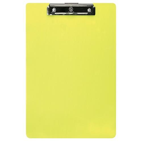FM Foolscap Clipboard Neon Yellow CX174313