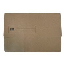 FM Foolscap Document Wallet Kraft x 50 CX12567973