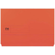 FM Foolscap Document Wallet Red x 50 CX291004