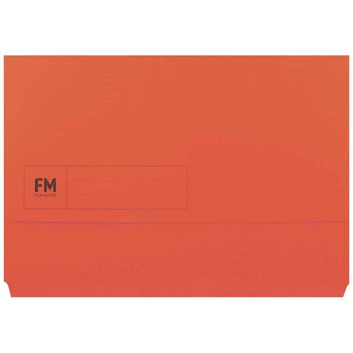 FM Foolscap Document Wallet Red x 50 CX291004