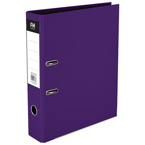FM Foolscap Lever Arch File Vivid Purple CX172186