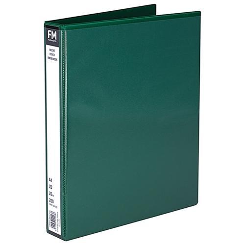 FM Overlay Insert Cover A4 Ring Binder 2/26 - Green CX171605