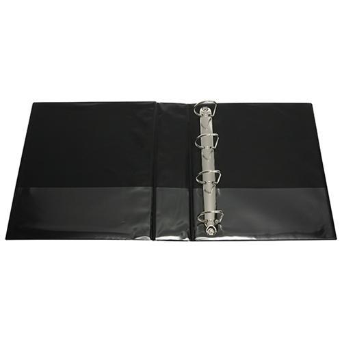FM Overlay Insert Cover A4 Ring Binder 4/50 - Black CX171684