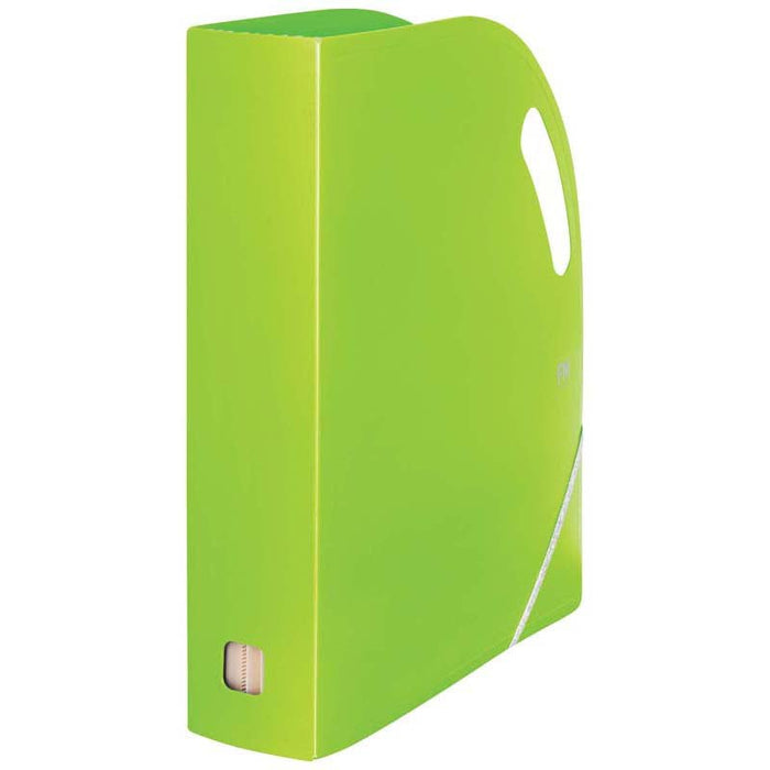 FM Premium Expanding Magazine Holder  / File - 13 Pockets Lime Green CX278095