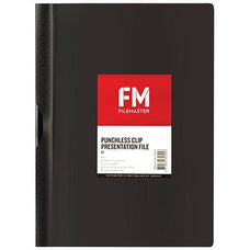 FM Punchless Clipfile - Black CX231872