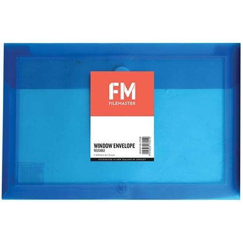 FM Reusable Polyprop Wallet Blue CX279508