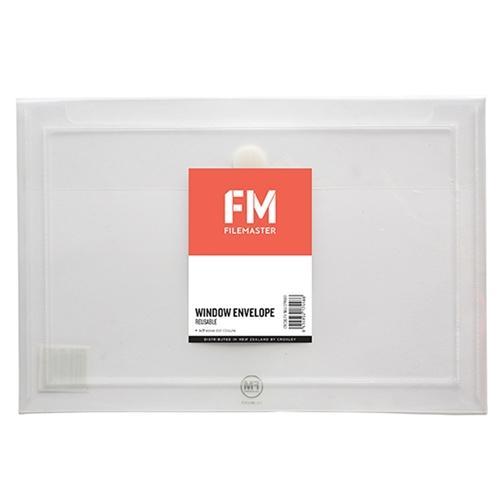 FM Reusable Polyprop Wallet Clear CX279500