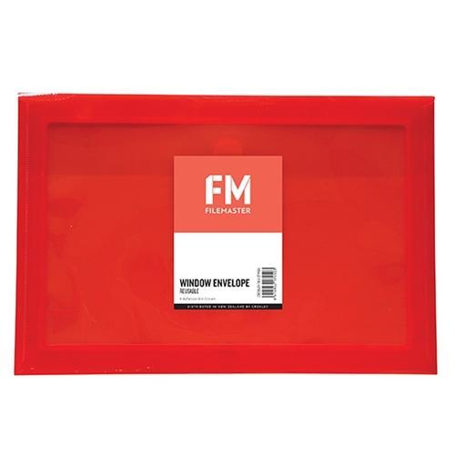 FM Reusable Polyprop Wallet Red CX279506