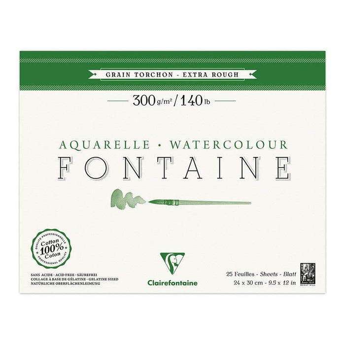Fontaine Torchon Pad 24cm x 30cm 300gsm 25 sheets FPC96429C