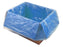 Food Grade Polyethylene Carton Liners, 650mm x 350mm x 650mm x 30mu, Blue x 500 pieces MPH5241