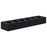 Fortis Steel Storage - Planter Box, 180mmH x 1800mmW x 450mmD, Black AT5792-8172055
