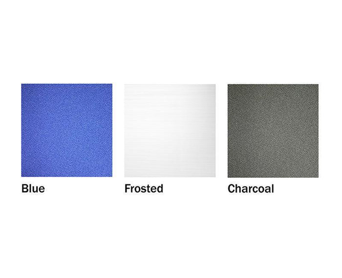 Free Standing Partitions 900mm Wide x 1200mm High - Charcoal BVFPG0912