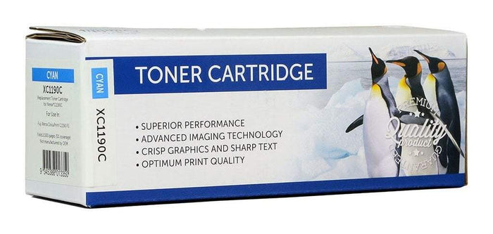 Fuji Xerox CT201261 Compatible Cyan Toner FPXC1190C