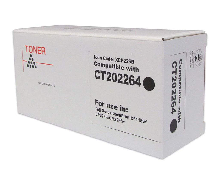 Fuji Xerox CT202264 Compatible Black Toner FPXCP225B