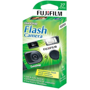 FujiFilm Fujilfim QuickSnap Flash 400 Single Use 135mm Film Camera DVFQS170