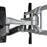 FULL MOTION TV WALL MOUNT - FOR 32IN TO 75IN TVS - STEEL  ALUMINUM - PREMIUM - ARTICULATING ARMS - FLAT-SCREEN TV WALL MOUNT IM4417722