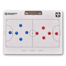 Futsal Coaching Clipboard plus Magnetic Whiteboard 300 x 400mm (Double Sided) NBSBMDFUT,M,W