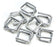 Galvanised Wire Heavy Duty Buckles For Hand Strapping Band - 19mm, 0.5 Gauge x 1000's pack MPH11620