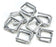 Galvanised Wire Light Duty Buckles For Hand Strapping Band - 19mm, 2.5 Gauge x 1000's pack MPH11610