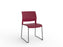 Game 4-Leg Conference Chair, Black Powdercoated Frame (Choice of Shell Colour) Red KG_GM4LBFR_B__ASS-7