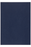 GBC A4 Leathergrain Binding Cover, 300gsm, Navy, Pack of 100 AOBCL300N100