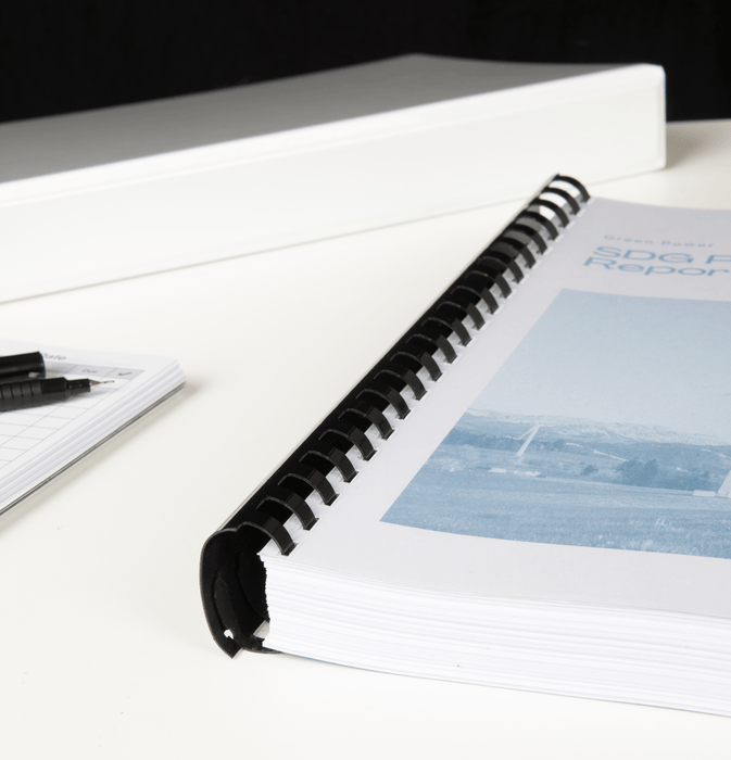 Gbc Binding Comb 38Mm Black Pk50 AOBEP38BK50