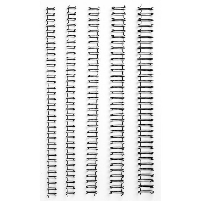 GBC Binding Wire, Black, 34 Loop, 6mm, Pack of 100 AOBE34W6BK100