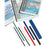 GBC Plastic Binding Comb 10mm, Red, 21 Loop, Pack of 100 AOBEP10R100
