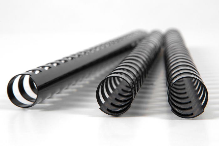 GBC Plastic Binding Comb 12mm, Black, 21 Loop, Pack of 100 AOBEP12BK100
