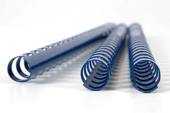 GBC Plastic Binding Comb 12mm, Blue, 21 Loop, Pack of 100 AOBEP12BL100