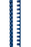 GBC Plastic Binding Comb 12mm, Blue, 21 Loop, Pack of 25 AOBEP12BL25