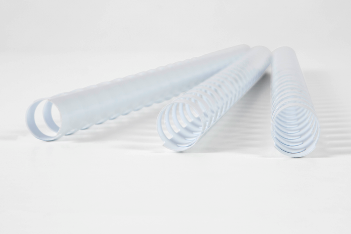 GBC Plastic Binding Comb 12mm, White, 21 Loop, Pack of 100 AOBEP12W100
