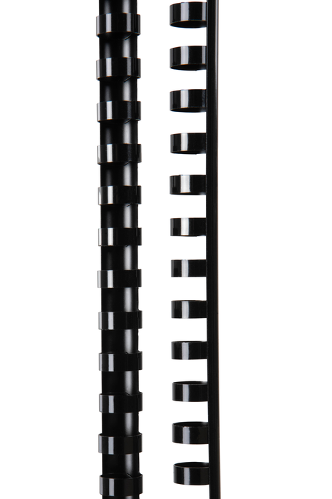 GBC Plastic Binding Comb 14mm, Black, 21 Loop, Pack of 100 AOBEP14BK100