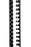 GBC Plastic Binding Comb 14mm, Black, 21 Loop, Pack of 100 AOBEP14BK100