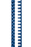 GBC Plastic Binding Comb 16mm, Blue, 21 Loop, Pack of 100 AOBEP16BL100