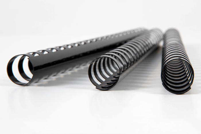 GBC Plastic Binding Comb 19mm, Black, 21 Loop, Pack of 100 AOBEP19BK100