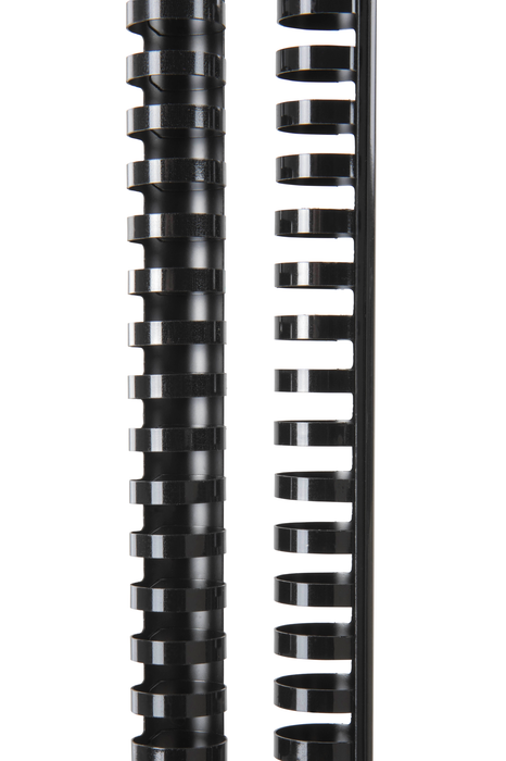 GBC Plastic Binding Comb 25mm, Black, Pack of 50 AOBEP25BK50