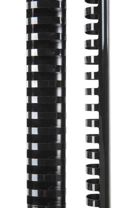 GBC Plastic Binding Comb 38mm, Black, 21 Loop, Pack of 20 AOBEP38BK20