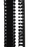 GBC Plastic Binding Comb 51mm, Black, 21 Loop, Pack of 50 AOBEP51BK50