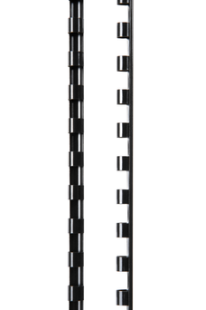 GBC Plastic Binding Comb 6mm, Black, 21 Loop, Pack of 25 AOBEP6BK25