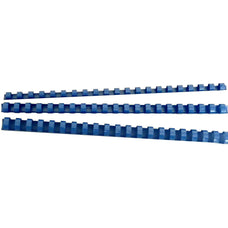 GBC Plastic Binding Comb 6mm, Blue, 21 Loop, Pack of 100 AOBEP6BL100