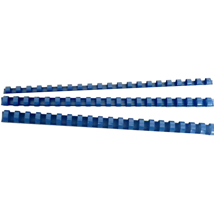 GBC Plastic Binding Comb 6mm, Blue, 21 Loop, Pack of 100 AOBEP6BL100