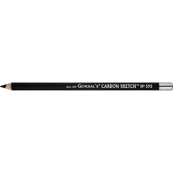Generals Carbon Sketch Pencils Soft 2's Pack (595) CXGEN595BP