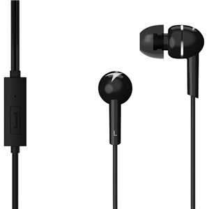 Genius HS-M300 Black In-Ear Headphones with Inline Mic DVHC721