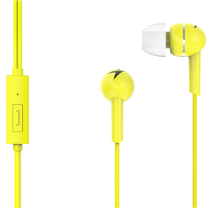 Genius HS-M300 Yellow In-Ear Headphones with Inline Mic DVHC722