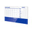 Glassboard Monthly Planner Board 900 x 1200mm NBWBGLASS90120MTH
