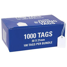 Globe Tags on String 21x30mm CX333222