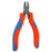 GOLDTOOL 110mm Diagonal Cutter Polished CRV Precision Plier. 11mm Cutter, Double Leaf Springs. Rubber Easy Grip Handles for Greater Comfort. Red/Blue Colour Handles. *Designed for Electronic Wire Only CDGPL-261